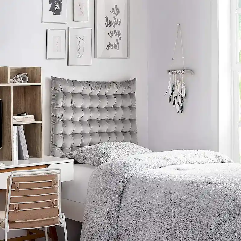 Rainha Cushion Tufted College Headboard by DormCo