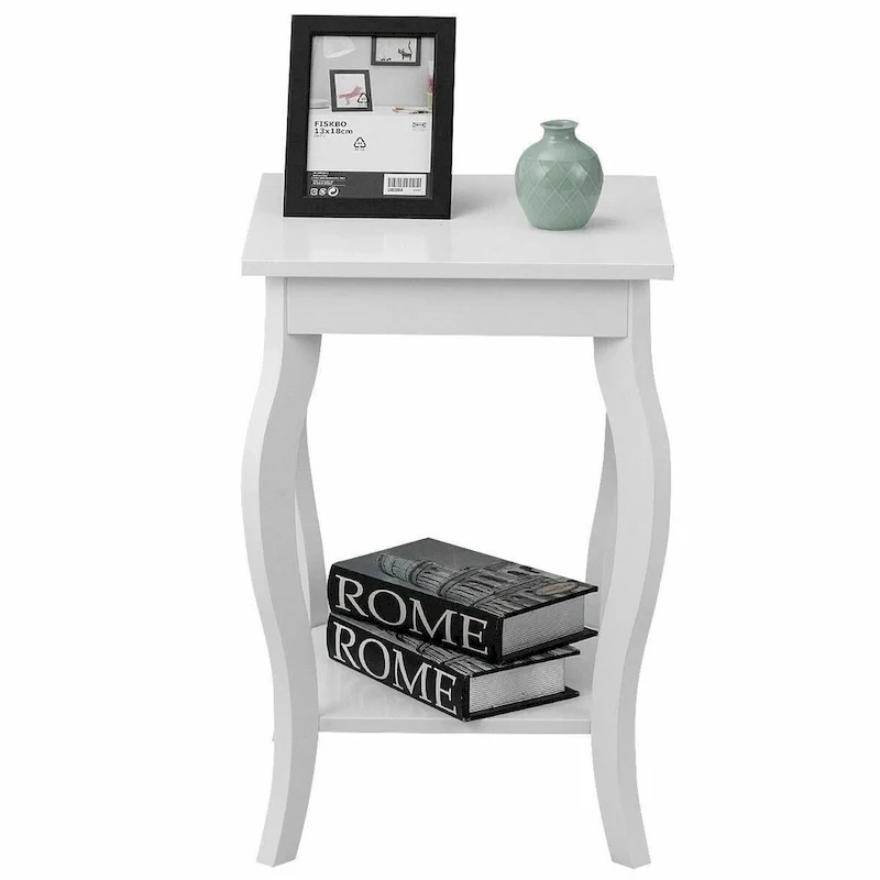 Accent Sofa End Side Table