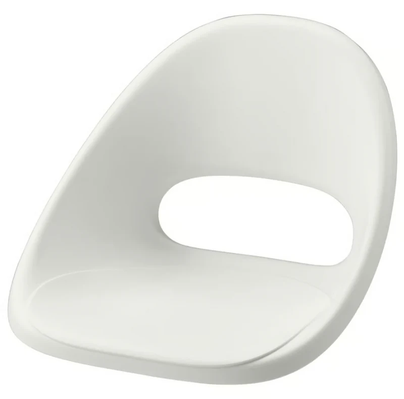 LOBERGET / MALSKÄR Swivel chair, white