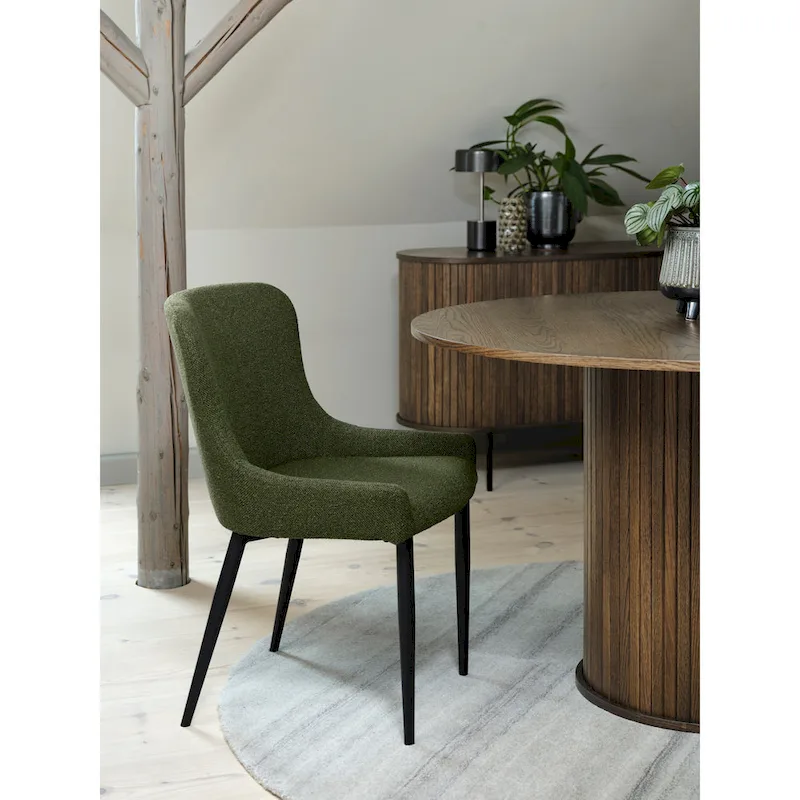 Rye Studio Nicola Mid-Century Modern Pedestal Dining Table