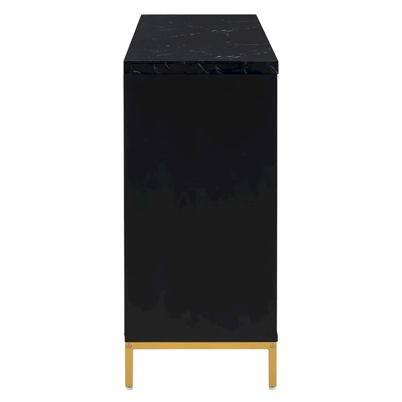 Sideboard with Extra Large Storage Space and Metal Handles