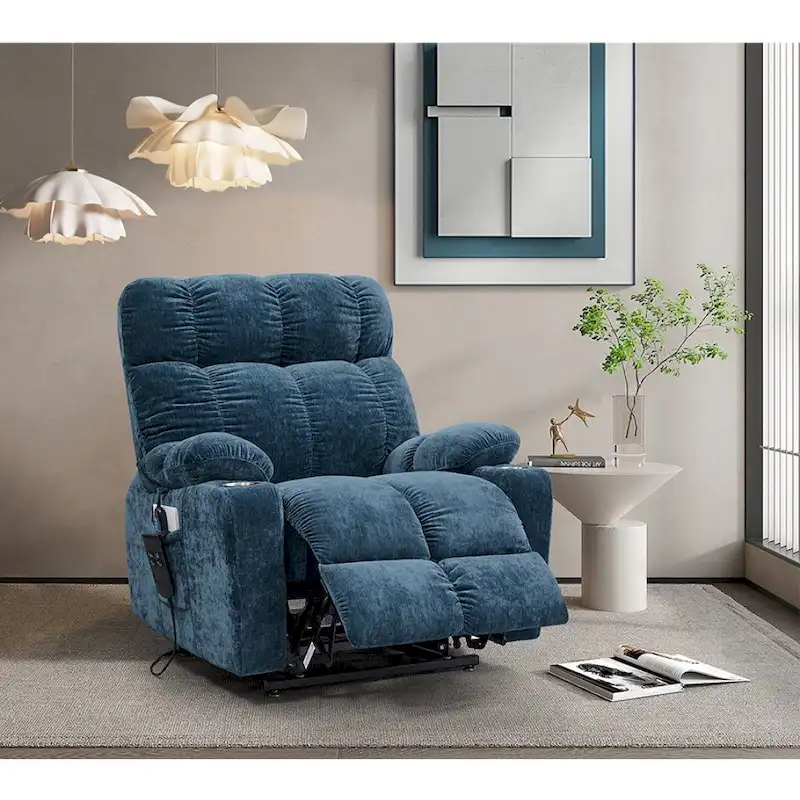 Motor Power Lift Recliner Chair for Elderly with Heat Massage