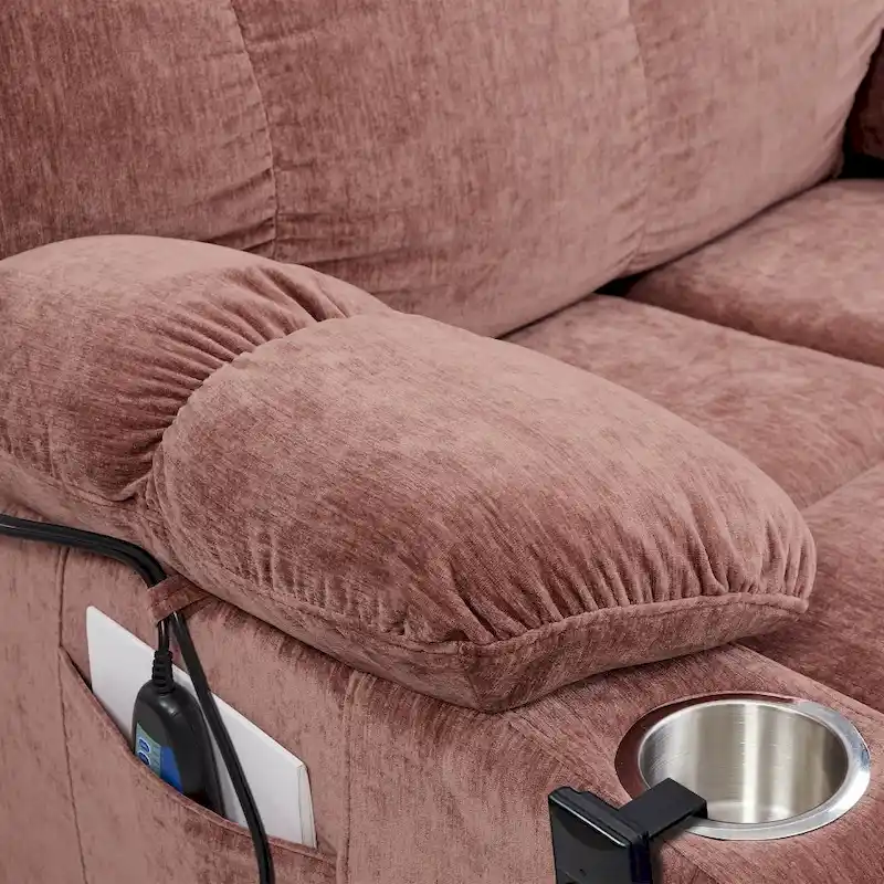 Motor Power Lift Recliner Chair for Elderly with Heat Massage