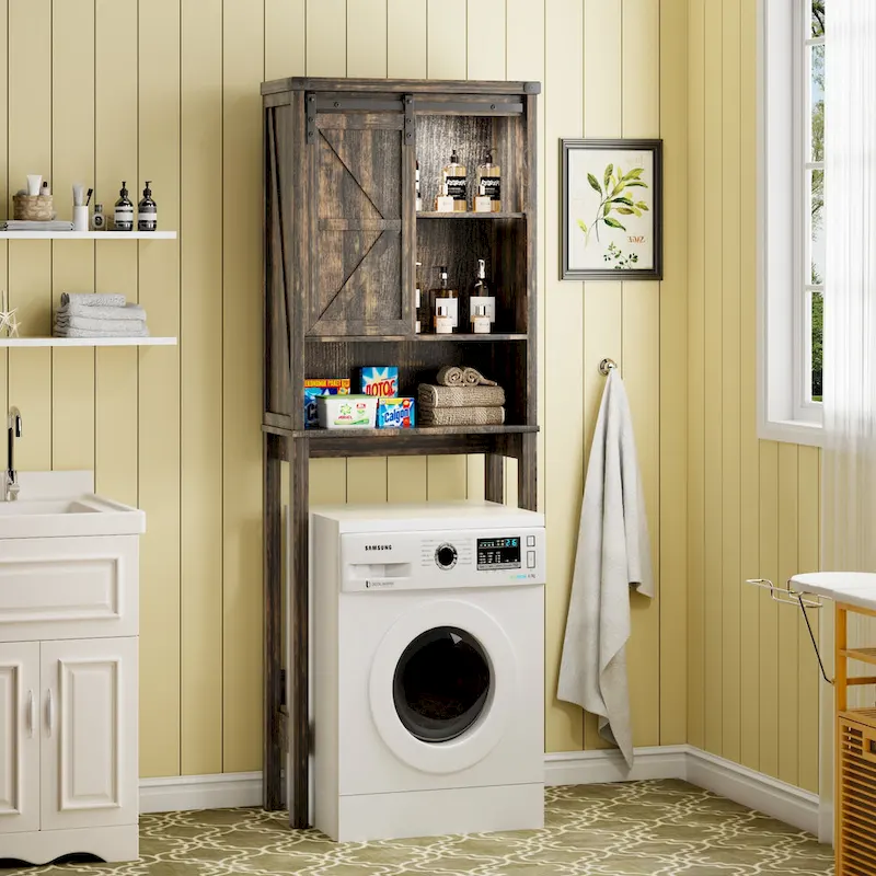 Freestanding Over The Toilet Storage - N/A