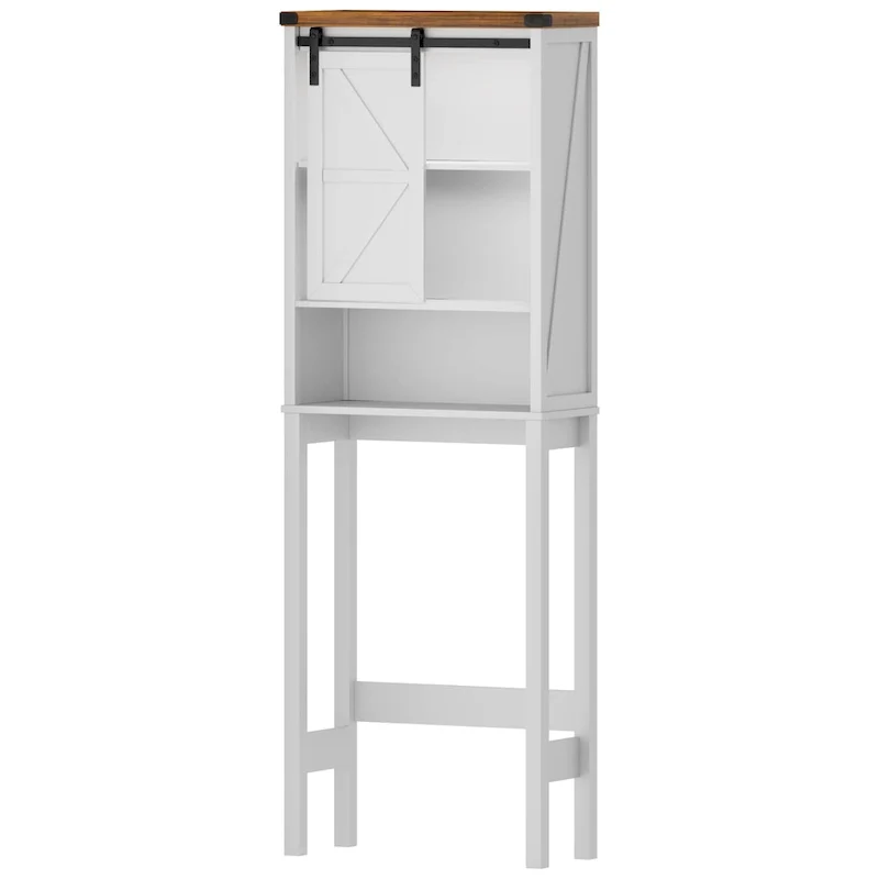 Freestanding Over The Toilet Storage - N/A
