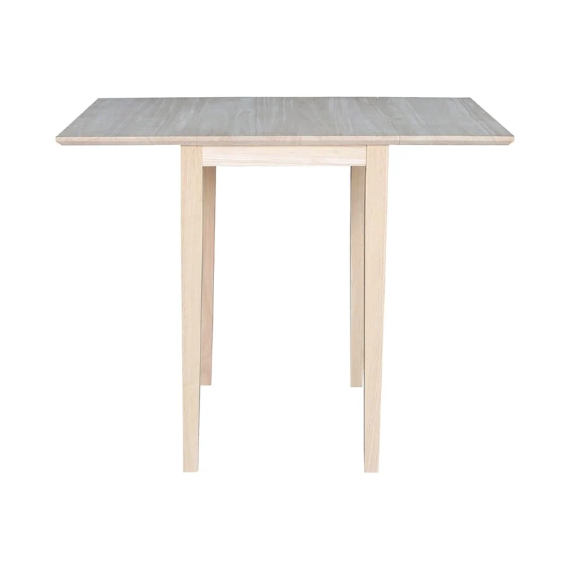 International Concepts Small Drop Leaf Shaker Style Dining Table