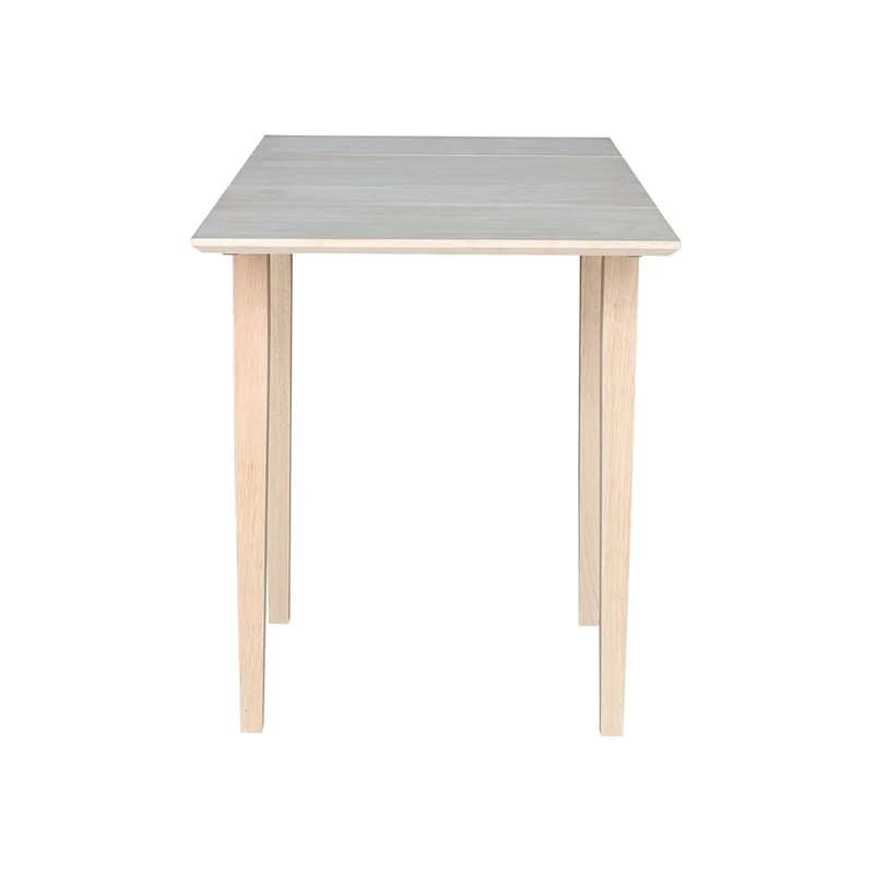 International Concepts Small Drop Leaf Shaker Style Dining Table