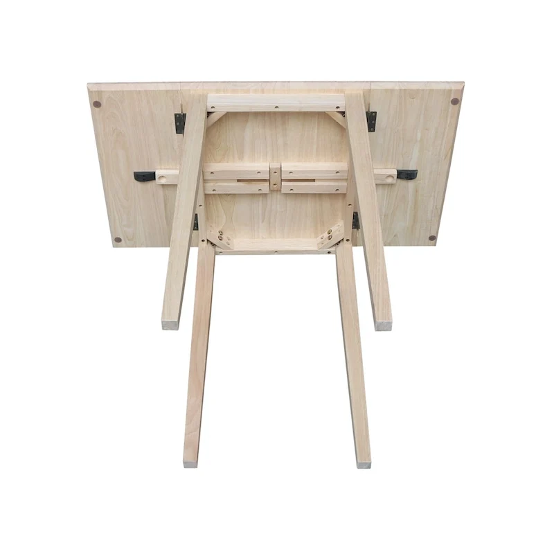 International Concepts Small Drop Leaf Shaker Style Dining Table