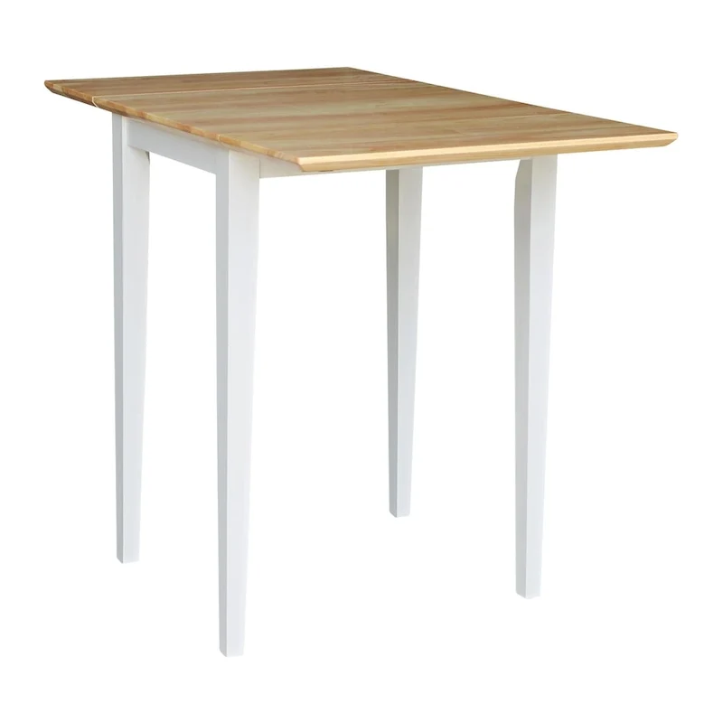 International Concepts Small Drop Leaf Shaker Style Dining Table