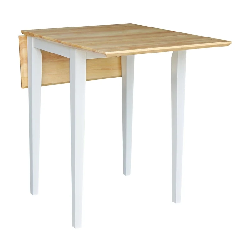 International Concepts Small Drop Leaf Shaker Style Dining Table