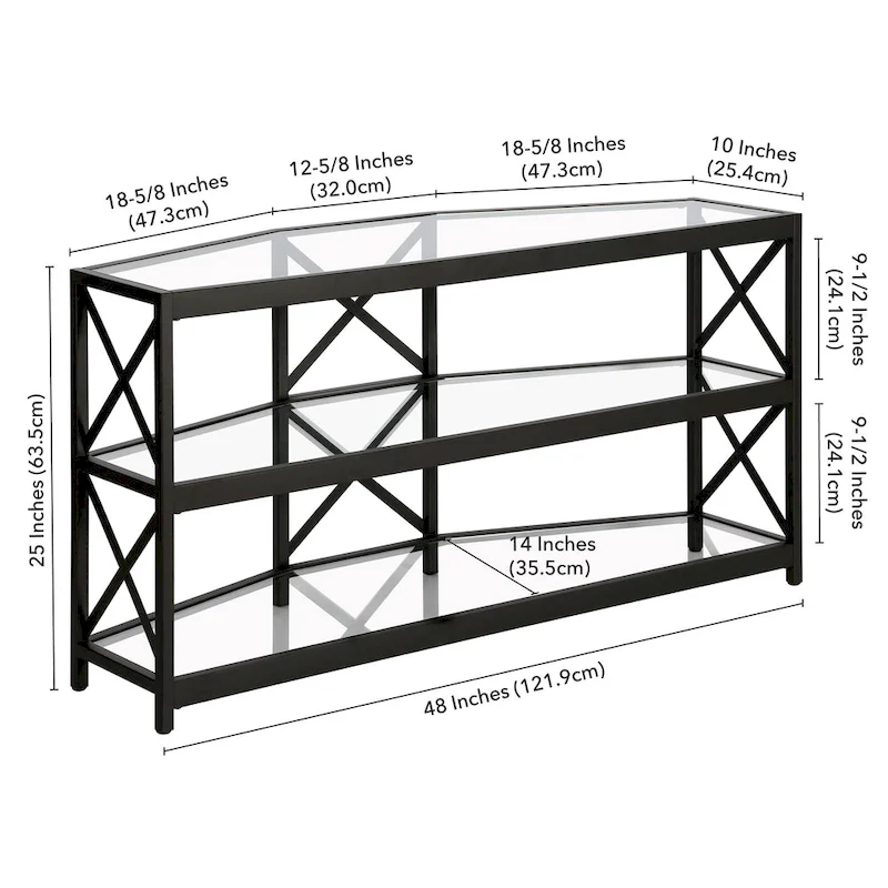 Celine Hexagonal TV Stand