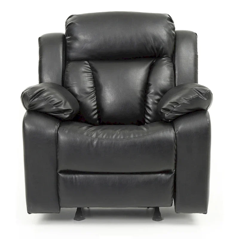 Daria Faux Leather Upholstery Reclining Chair - 38L x 37W x 41H