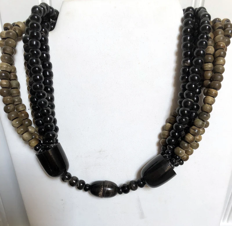 Multi-Strand Beaded Necklace
