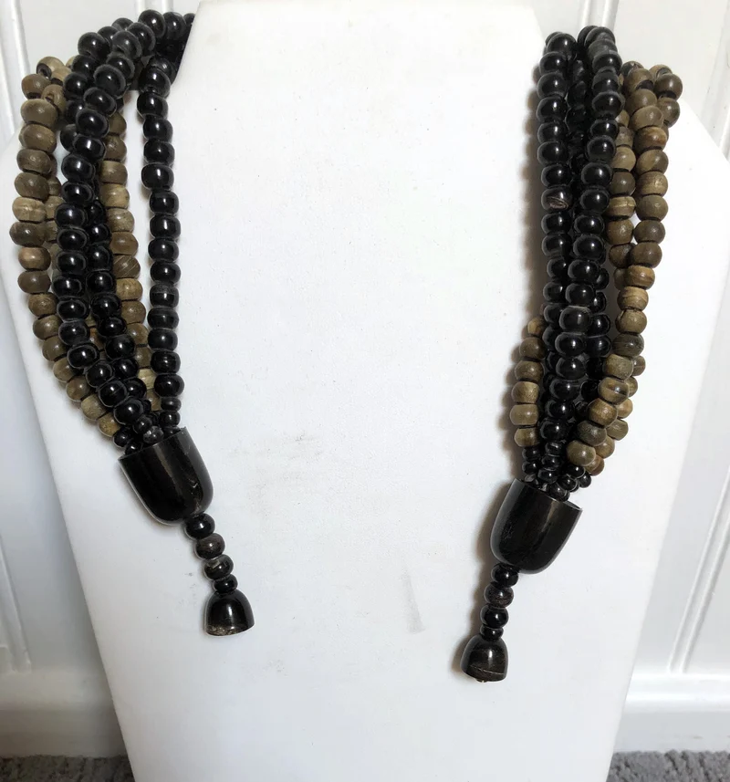 Multi-Strand Beaded Necklace
