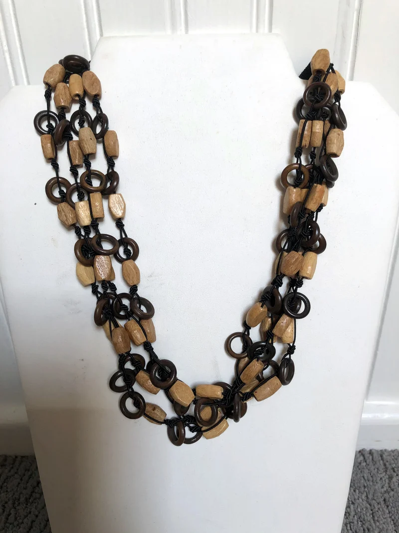 Multi-Strand Beaded Necklace