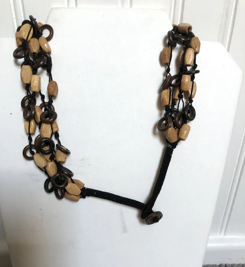 Multi-Strand Beaded Necklace