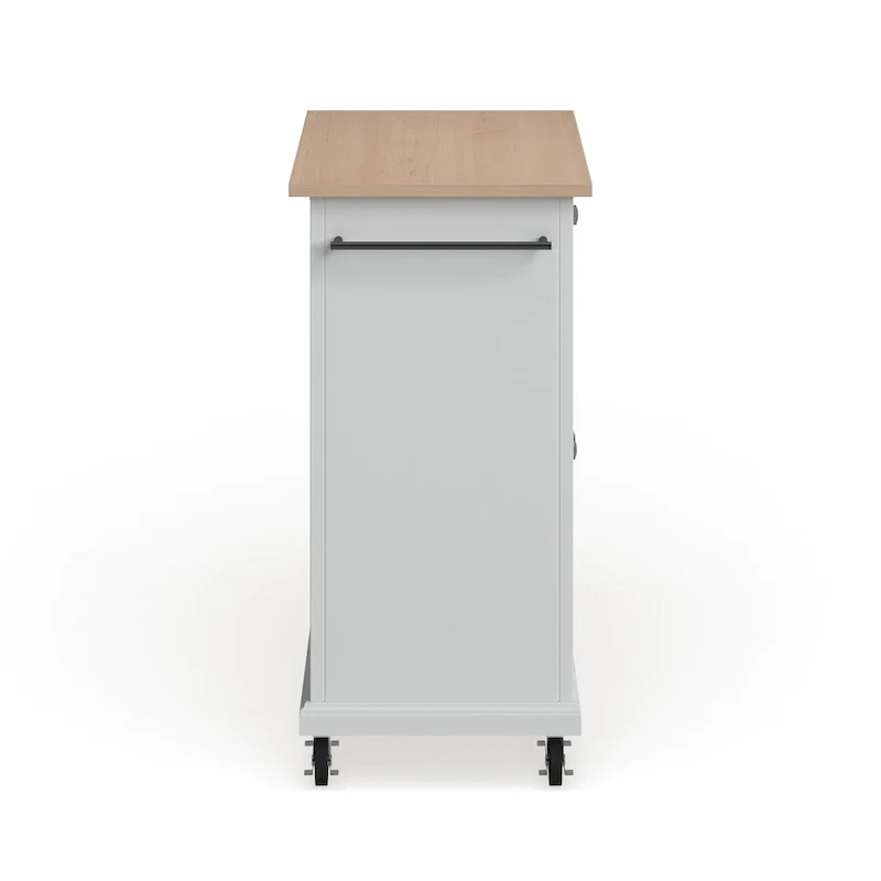 Crosley Compact Wood Top Kitchen Cart - 31W x 18D x 35.5H