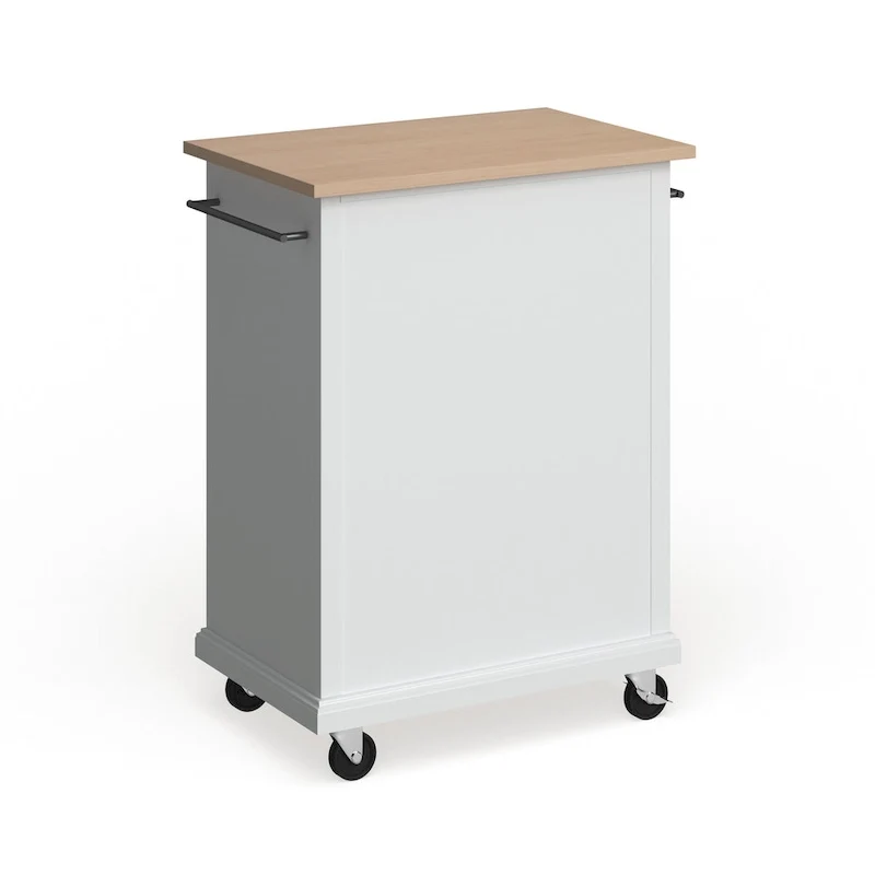Crosley Compact Wood Top Kitchen Cart - 31W x 18D x 35.5H