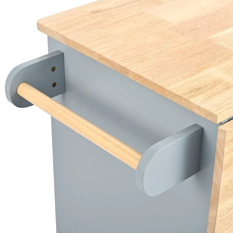 Kitchen Island with Power Outlet