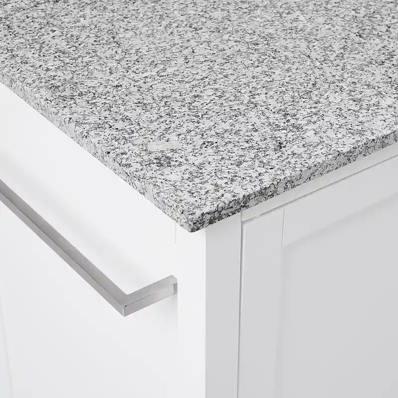 Crosley Soren Granite Top Kitchen Island/Cart - 18.13d x 42.13w x 37.5h