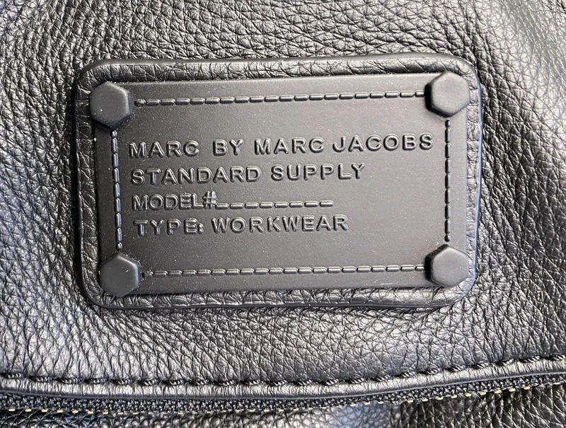 Vintage Marc by Marc Jacobs Black Leather Shoulder Bag with Dust Bag (Like New)