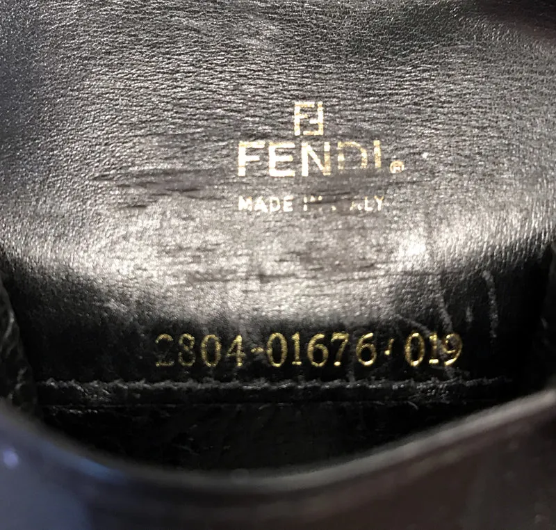 FENDI Vintage Eyeglass Case - Black