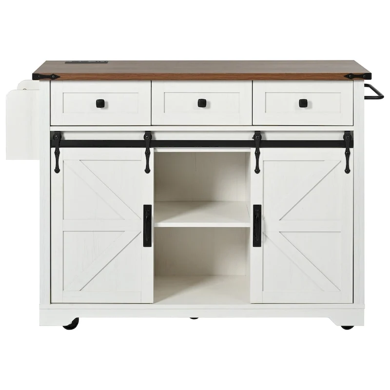 Rolling Kitchen Cart on Wheels,for Home,Kitchen and Dining Room