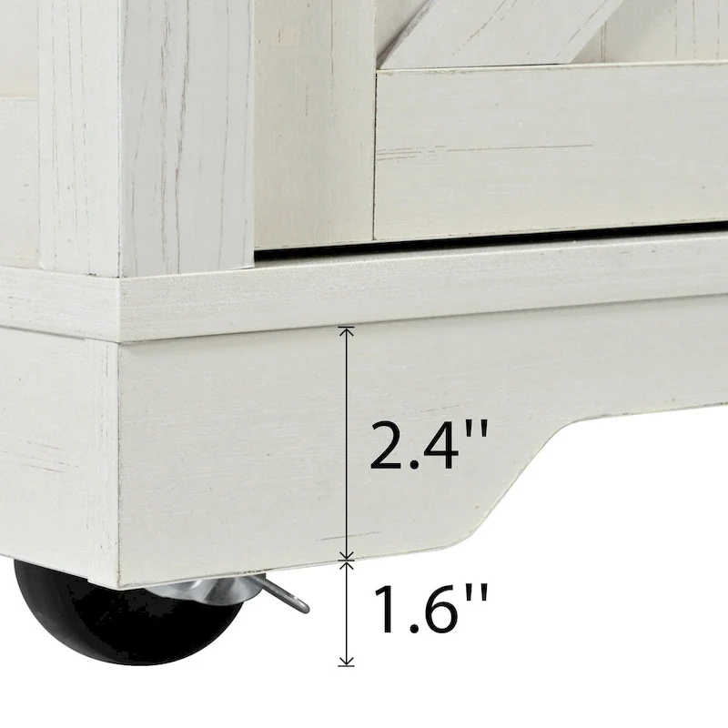 Rolling Kitchen Cart on Wheels,for Home,Kitchen and Dining Room