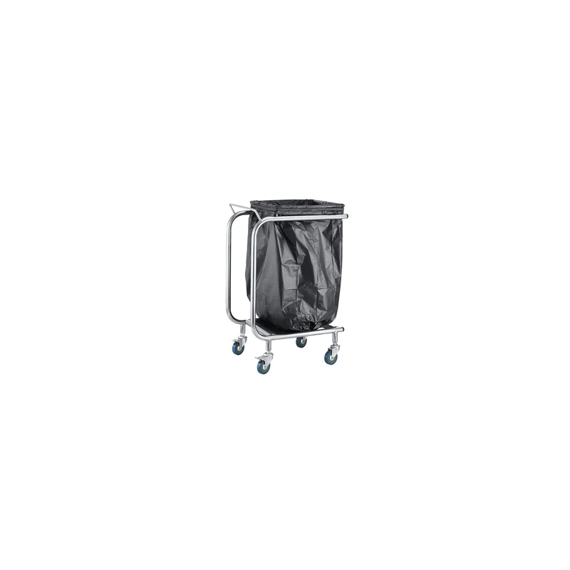 Porte sac poubelle mobile