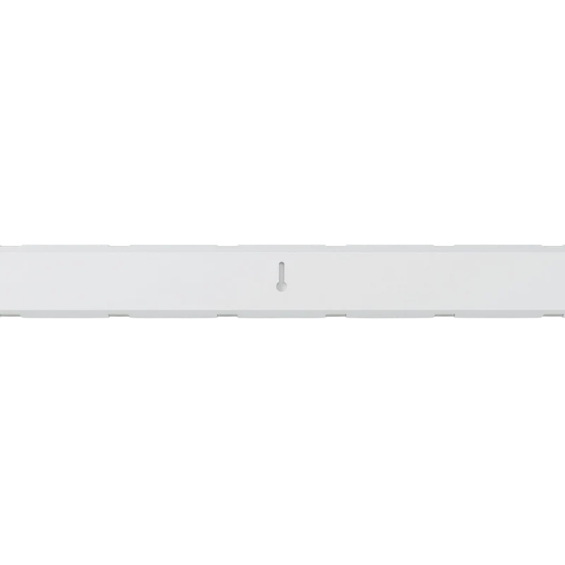 Garderobenleiste Flip 8 Haken, Weiss / Silber