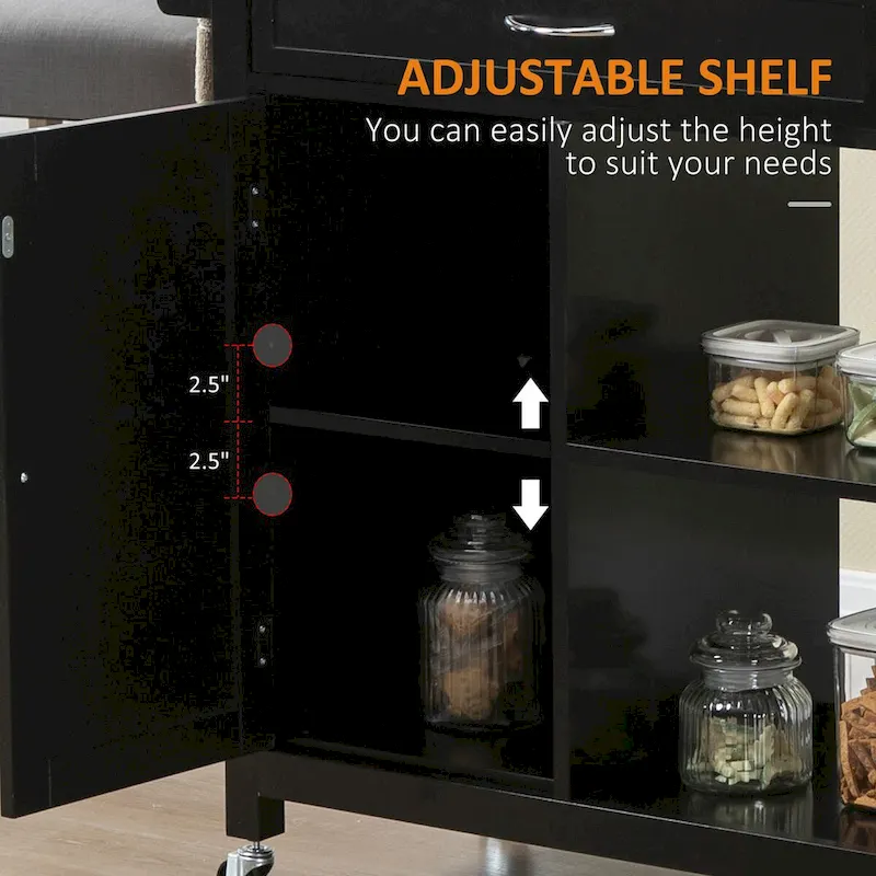 Kitchen Island with Storage for Dining Room