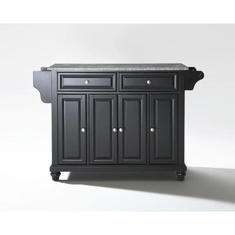 Crosley Cambridge Granite Top Full Size Kitchen Island/Cart - 18d x 51.5w x 36h