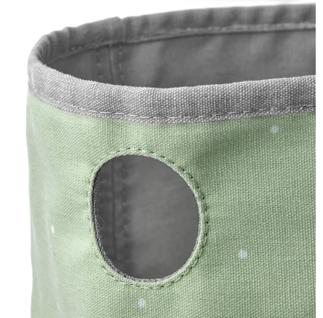 LEN box set of 2, green-light gray