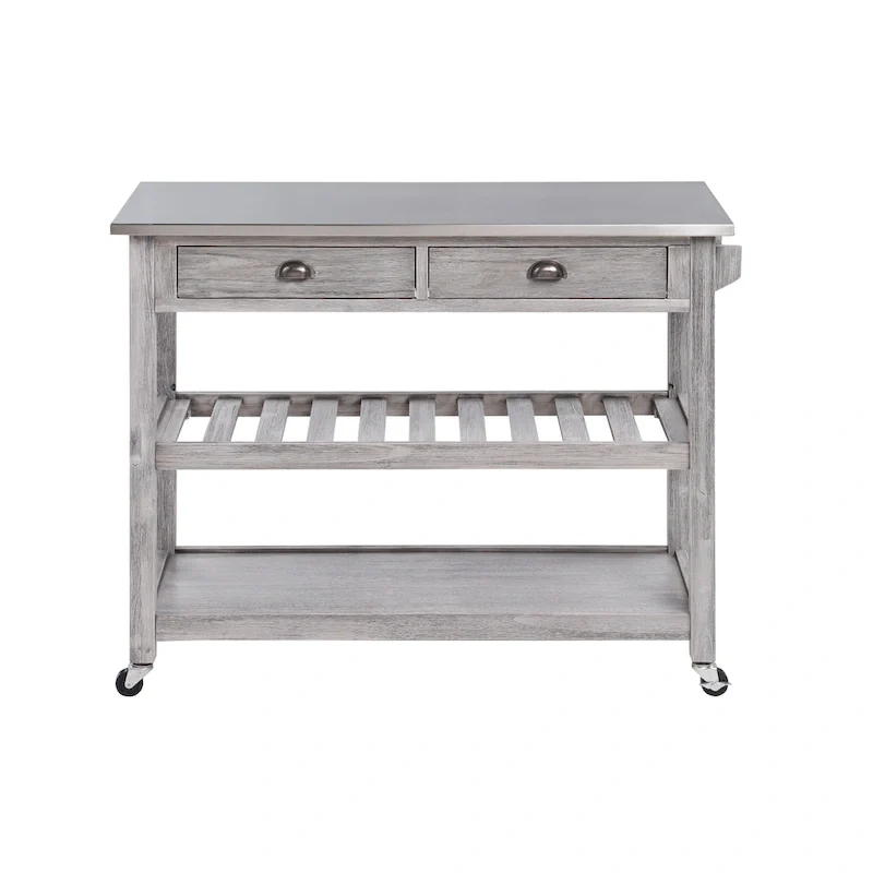 Firebranch Wire-brush Kitchen Cart
