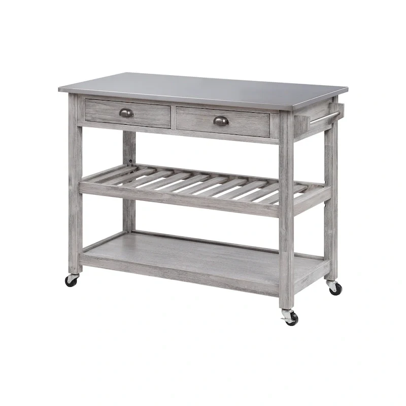 Firebranch Wire-brush Kitchen Cart