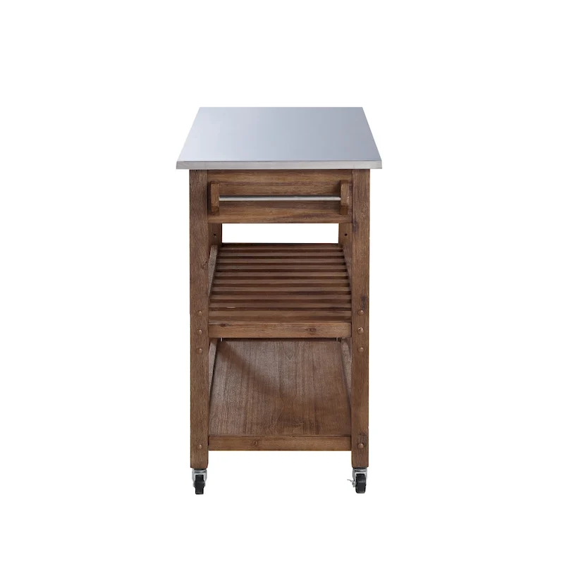 Firebranch Wire-brush Kitchen Cart