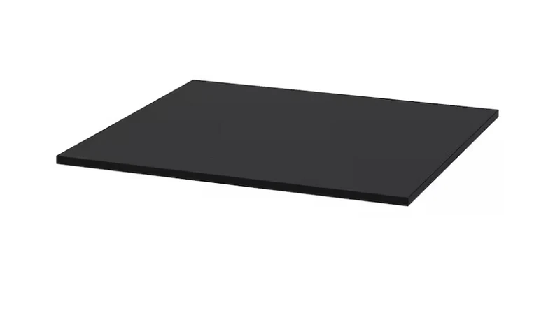 SANDSBERG Table top, black, 67x67 cm/SANDSBERG Underframe for table top, black, 67x67x73 cm