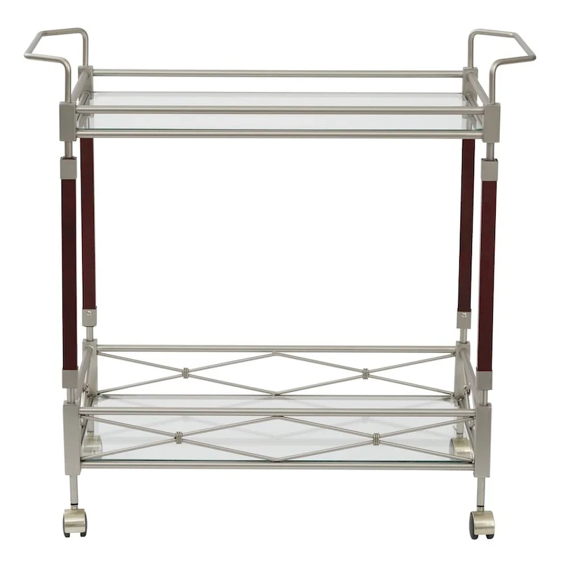 Silver Orchid Rita Serving Cart