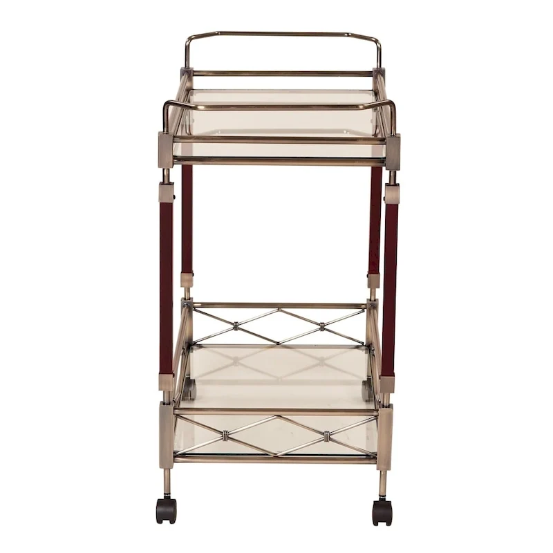 Silver Orchid Rita Serving Cart