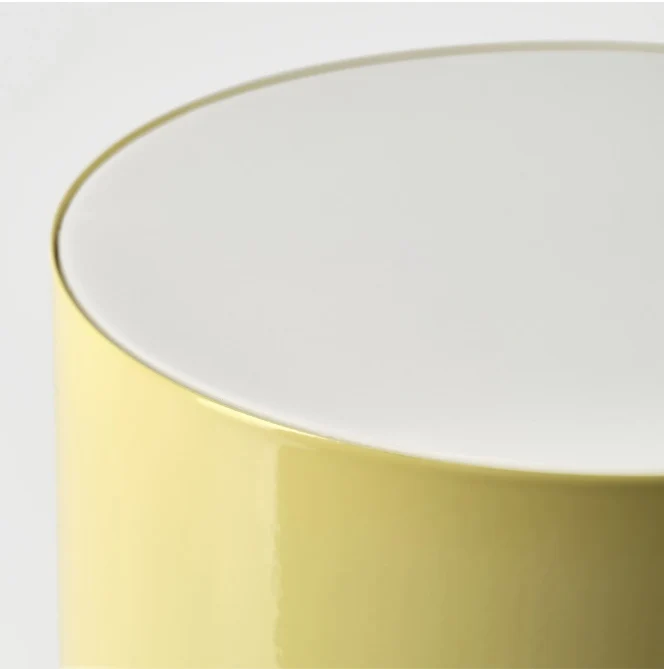 SPETSBOJ table lamp, yellow, 22 cm