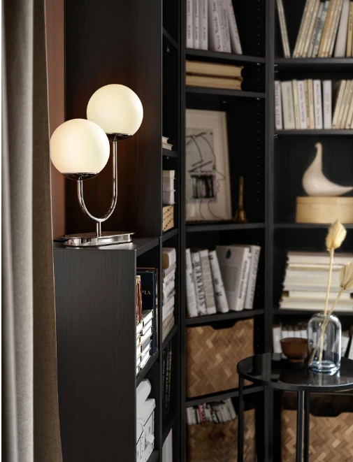 SIMRISHAMN lampshade, chrome-plated