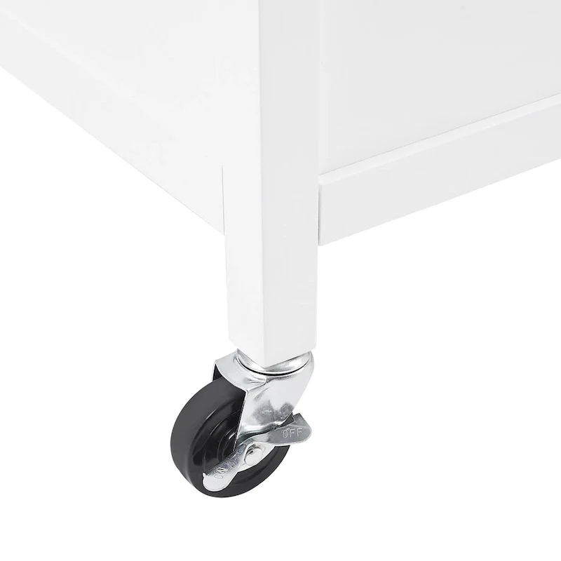 Crosley Soren Stainless Steel Top Kitchen Island/Cart - 18.13d x 42.13w x 37.5h