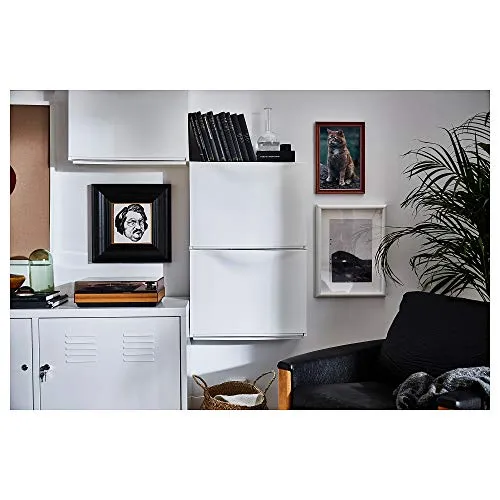 Ikea TRONES Armoire à chaussures/rangement - blanc