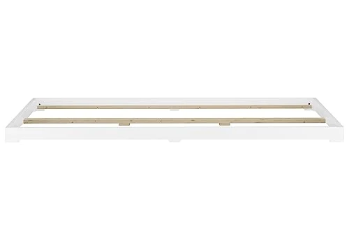 Erst-Holz Lit futon en Bois très Bas, Base idéale pour Combiner avec futon, Surface 160x200 cm V-60.47-16, Accessoires:sans Accessoires