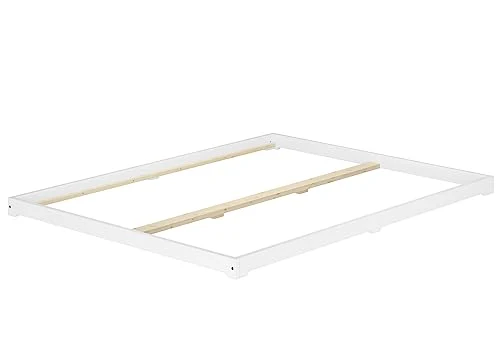 Erst-Holz Lit futon en Bois très Bas, Base idéale pour Combiner avec futon, Surface 160x200 cm V-60.47-16, Accessoires:sans Accessoires