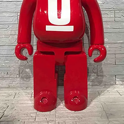Intees Bearbricks 1000% Violent Bear,70Cm / 27.6In Building Blocks Bear Handmade Collection Toy Gift Fashion Decoration
