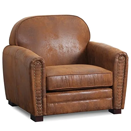 Menzzo Club Fauteuil, Tissu, Vintage, 84