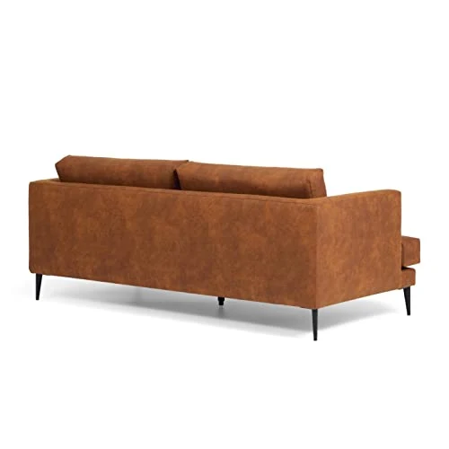 Kave Home - Canapé Tanya 2 Places rembourré Marron Clair 183 cm