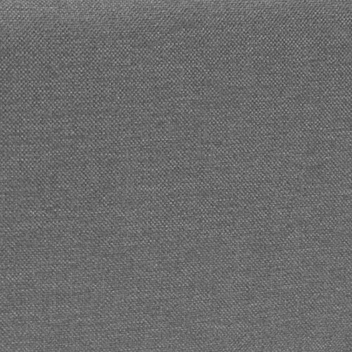 IDMarket - Lit Double scandinave Balta 140 x 190 CM Tissu Gris Clair
