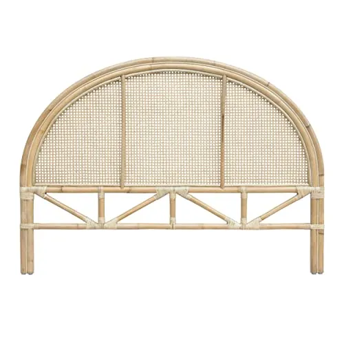Rendez-Vous Deco - Tête de Lit en Rotin - Idéale pour lit 140 x 190 - Modèle Madya - Inspiration Bohème Chic - L.140 cm x H.100 cm - 5 kg